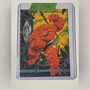 #14 Thing Ben Grimm marvel 1993 masterpieces sky box